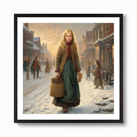 Christmas Carol Art Print