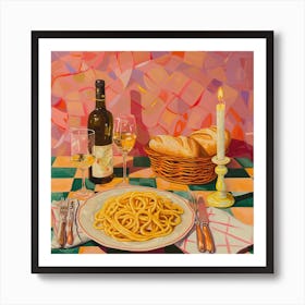 Osteria Dei Sensi Trattoria Italian Food Kitchen Art Print