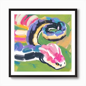 King Snake 07 Art Print