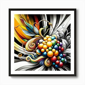 Abstract Painting 11 Art Print