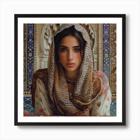 Afghan Woman Art Print