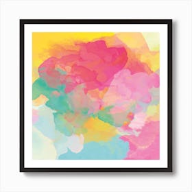 colourful Art Print