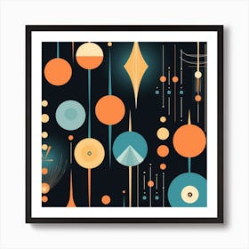 Abstract Space Art Poster