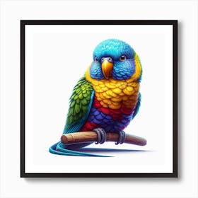 Parrot of Laurie 2 Art Print