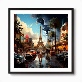 Eiffel Tower Art Print