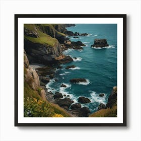 A Fantastic sea view Art Print