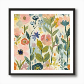 Flowers In Bloom Art Print