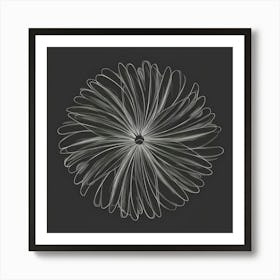 White Daisy Art Print