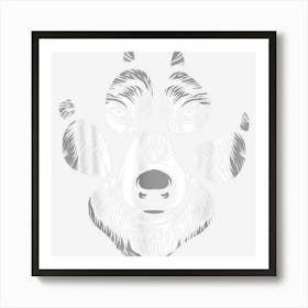 Wolf Footprint Designs Wolves Art Print