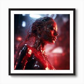 Cyborg Art Print