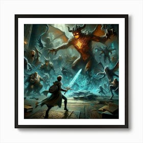 Lord Of The Rings 8 Art Print