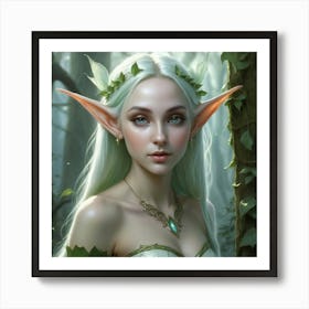 Elf Girl 1 Art Print