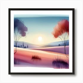 Landscape 2 Art Print