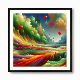 Abstract Painting 5 Art Print