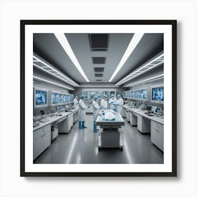 Medical Room 1 Art Print