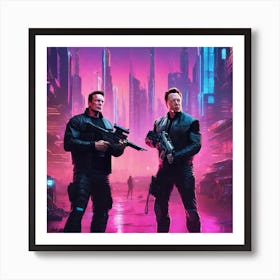 Terminator 2 1 Art Print