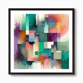 Abstract Painting 6 Art Print