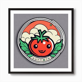 Tomato Sticker 5 Póster