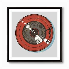 Vinyl Record Art Print