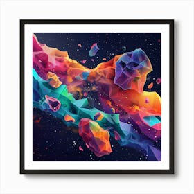 Stone Galaxy Art Print