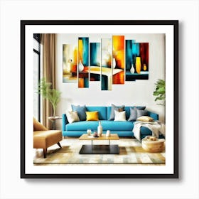 Perfect blend 2 (Theme for Living room) Art Print