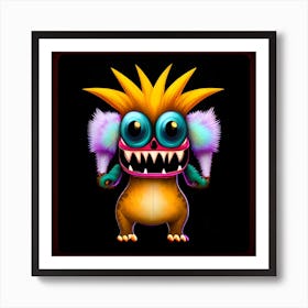 Monster Monster Monster 4 Art Print