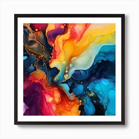 Abstract Abstract Painting 40 Art Print