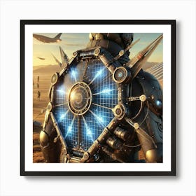 Solar Cloaking Devices Converted Art Print