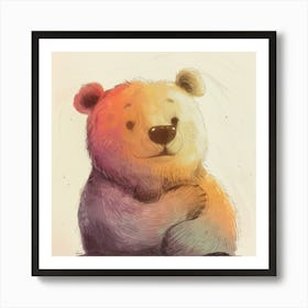 Cute Bear Art Print