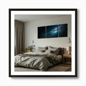 Galaxy Wall Art Art Print