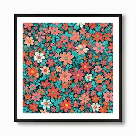 Floral Pattern Art Print