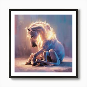 Fire Horse 1 Art Print