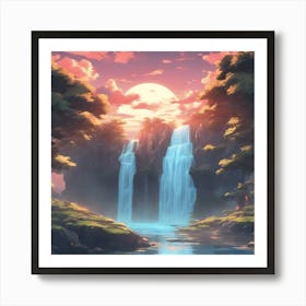 Waterfall Art Print