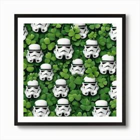 star wars troupers Art Print