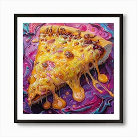 'Slice Of Pizza' Art Print