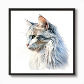 Kinkalow Cat Portrait 1 Art Print