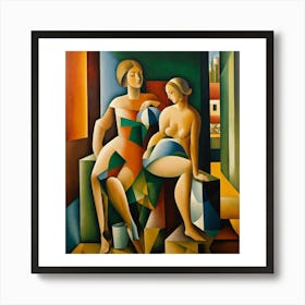 Nude Nude Art Print