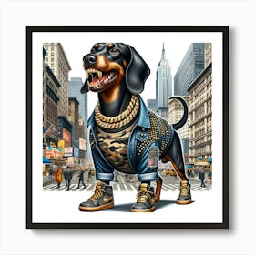 Dachshund Art Print