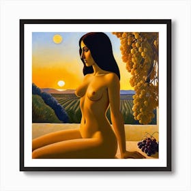 Naked Art 18 Art Print