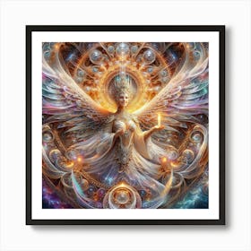 Angel Of Light 11 Art Print