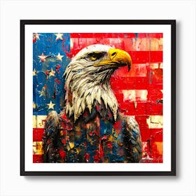 American Eagle - Eagle Of USA Art Print