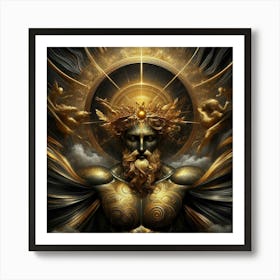 God Of The Sun Art Print