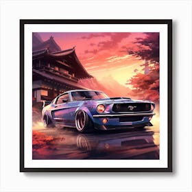 Japanese Car 1 Art Print