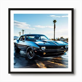 Sports Muscle Car Art Print