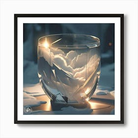 Glass Of Water Art Print