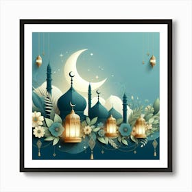 Muslim Ramadan 3 Art Print