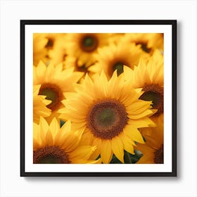 Sunflowers 1 Art Print