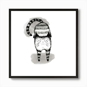 Kitty Cat Art Print