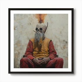 'The Skeleton' Art Print