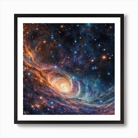 Spiral Galaxy Art Print